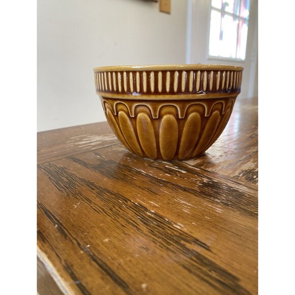 Vintage Real Home Stoneware Mixing Bowl 5.5" Diameter Microwave & Dishwasher Saf - Picture 1 of 6